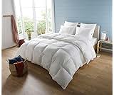DODO | Couette Percale Coton Premium Tempérée 220x240 | pour lit 2 Personnes | Couette Nuage de Douceur | Anti-acariens et Gonflant | Fabriqué en France | Lavable en Machine à 40°c