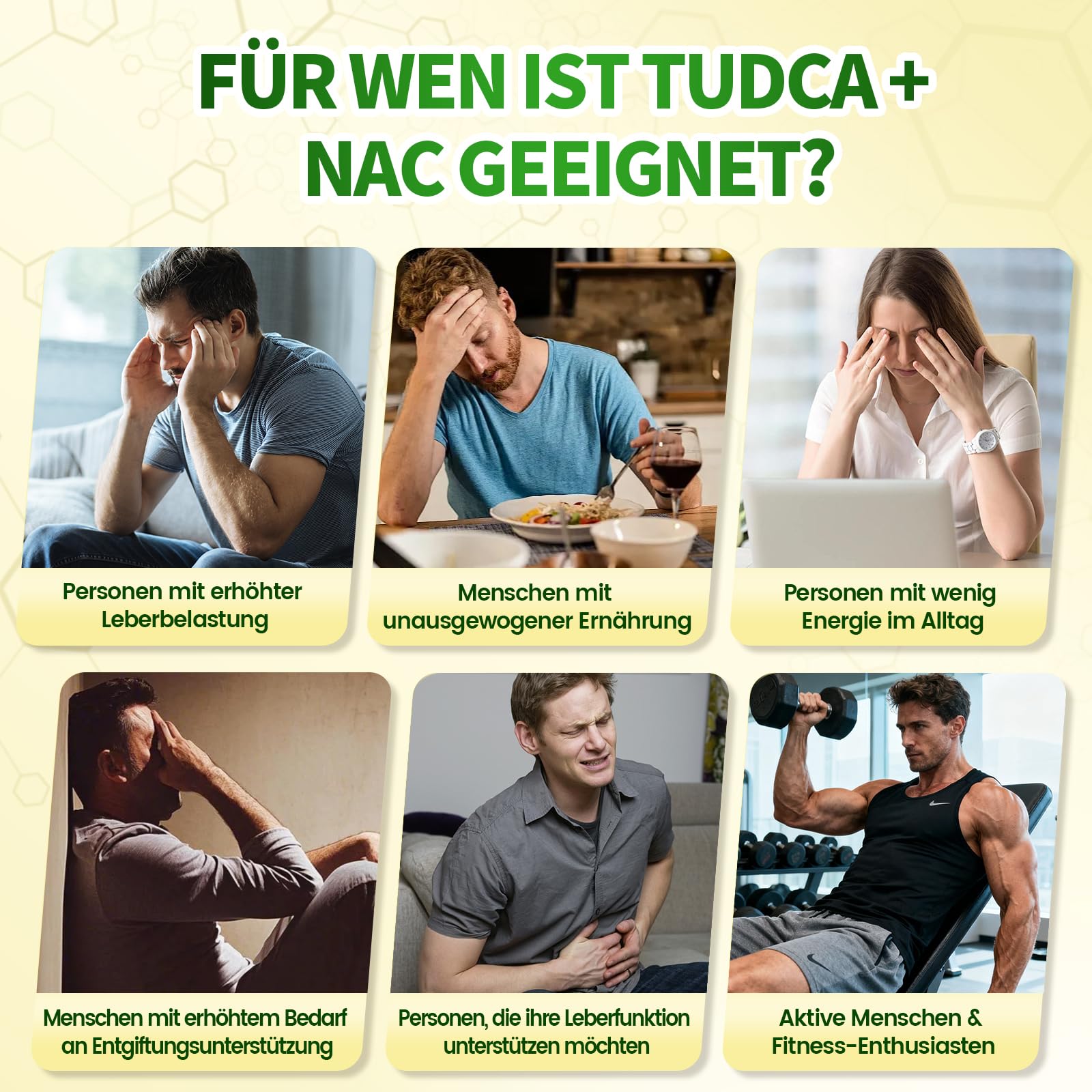 VivoNu TUDCA 2000mg & NAC 1200mg Kapseln Hochdosiert, 180 vegane Kapseln, Zellschutz & Vitalität, Fördert Stoffwechsel & Verdauung,Unterstützt gesunde Zellalterung, Natürliche Antioxidantien