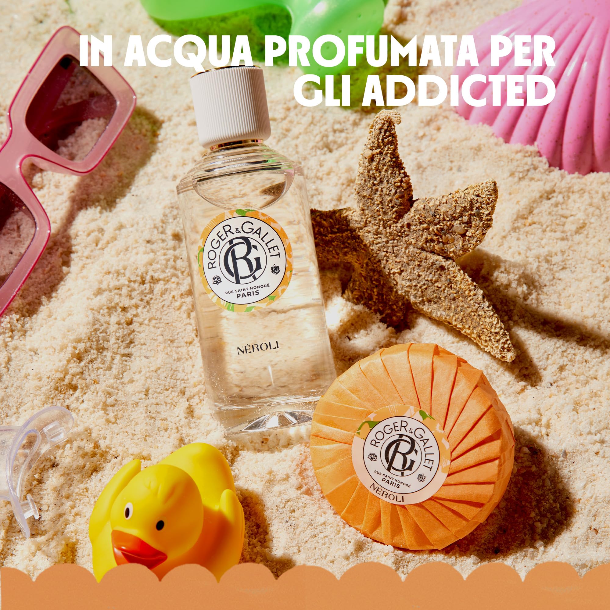 Roger&Gallet - Neroli - Latte Corpo Rilassante - Fiore d'Arancio - Idratante con Burro di Karité - 250 ml
