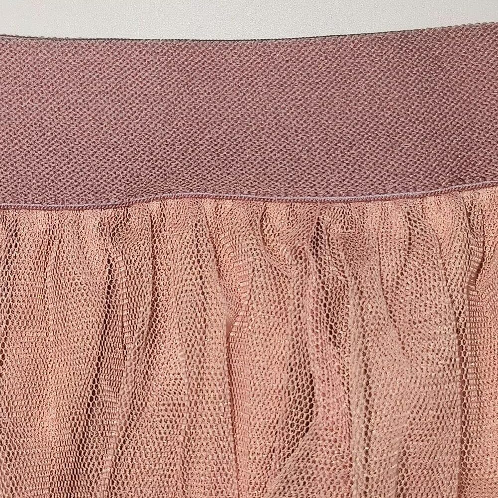 Elegant A Line Skirts for Women Midi Fairy Style Multi Layer Mesh Tutu High Waisted Elastic Half Skirt - Image 7