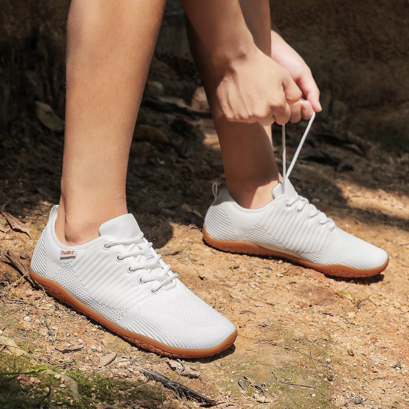 Geweo Scarpe a Piedi Nudi Uomo Donna Barefoot Shoes Minimaliste Sneakers Design a Punta Larga 37-47