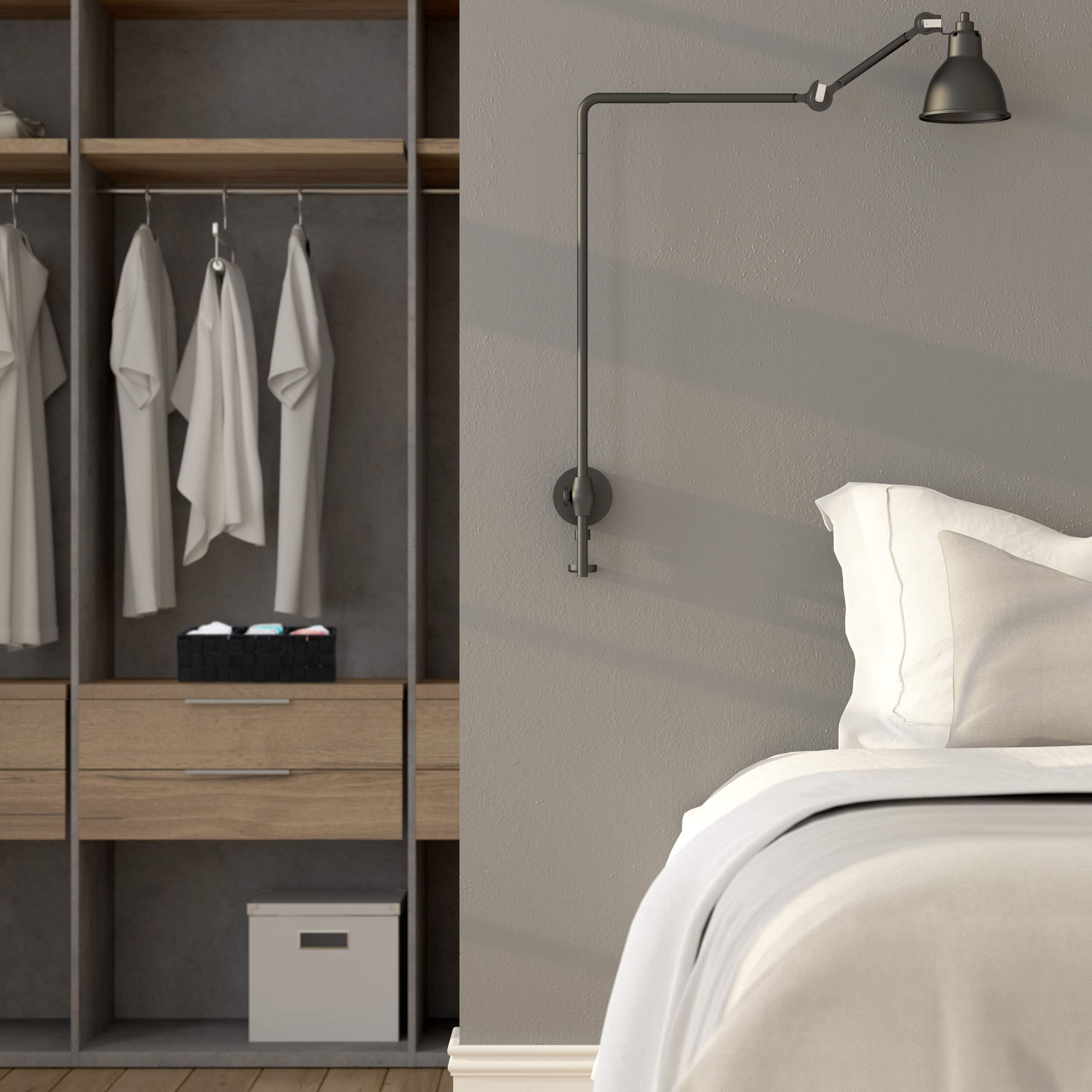 Relaxdays Cestino Portaoggetti con Scomparti, per i Cosmetici da Bagno, con Impugnature HxLxP: 10 x 32 x 21 cm, Bianco