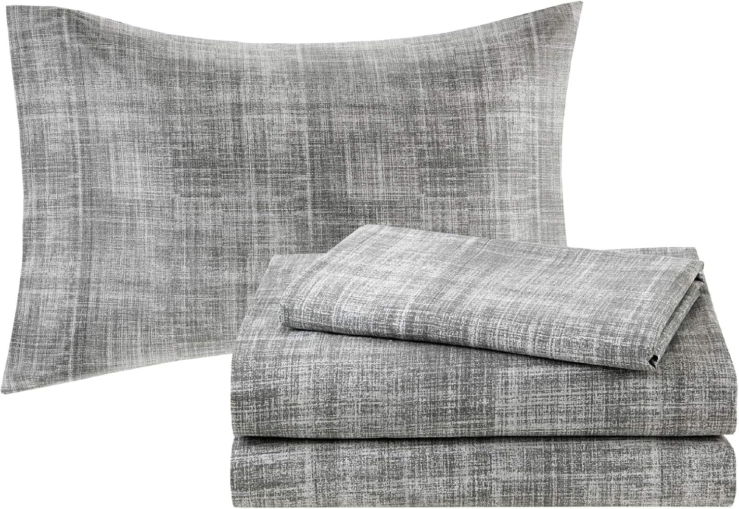 Chеареѕt 🛒 Madison Park Essentials Cozy Bed in a Bag Comforter, Vibrant Color Design All Season Down Alternative Cover with Complete Sheet Set, Queen (90x90), Stripe Aqua