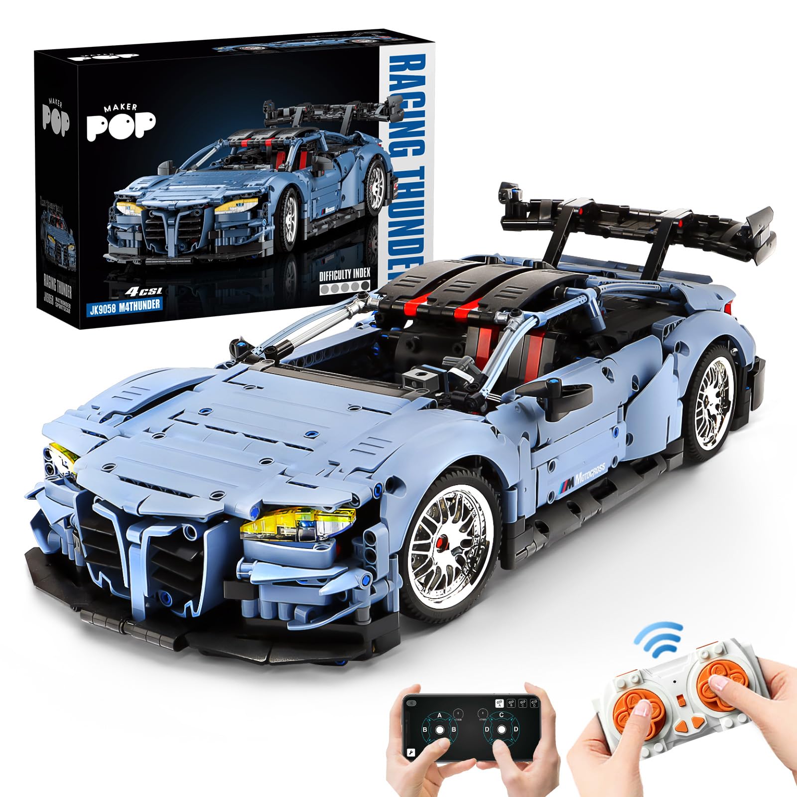MOCBROPCS 1:10 M4 Champion Racing Car