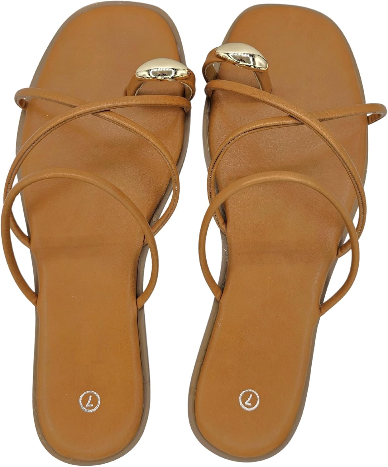 TruFox Women's Slide Sandals - Cross Strap Comfort