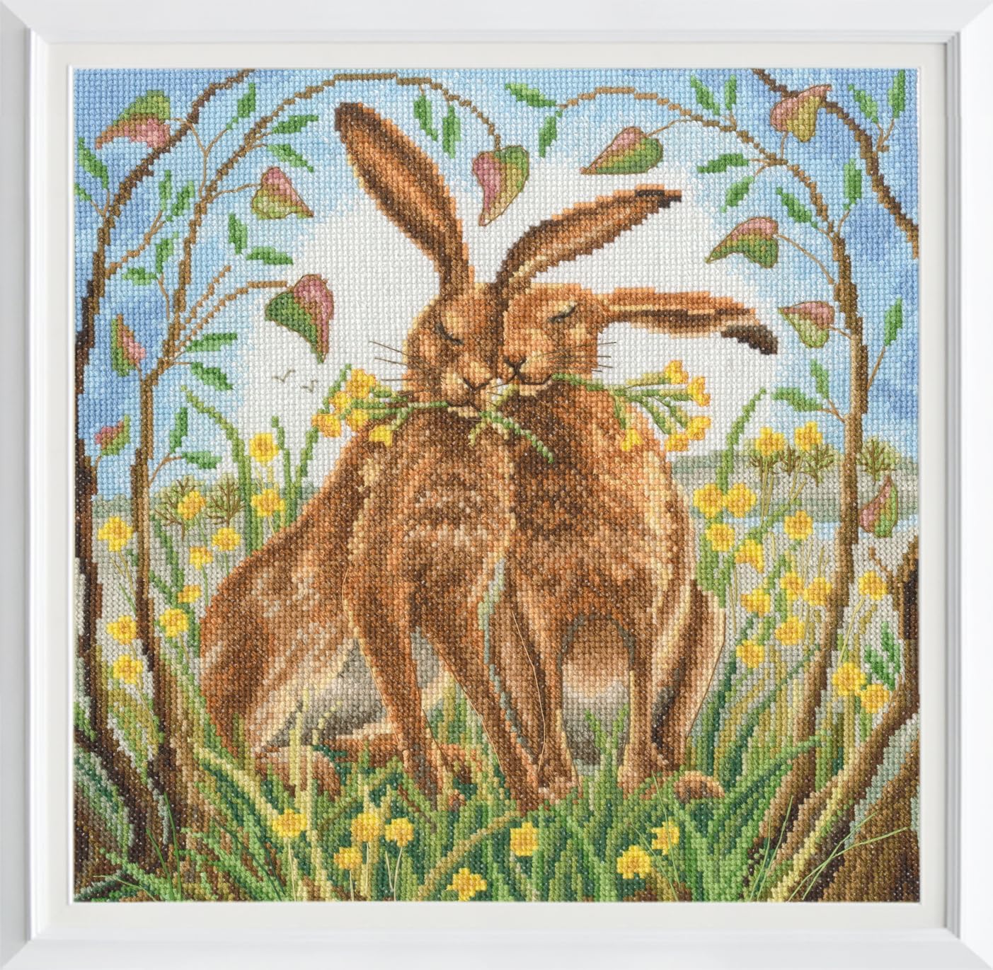 RTO Counted Cross Stitch kit When Spring Comes, 27x27cm, DIY