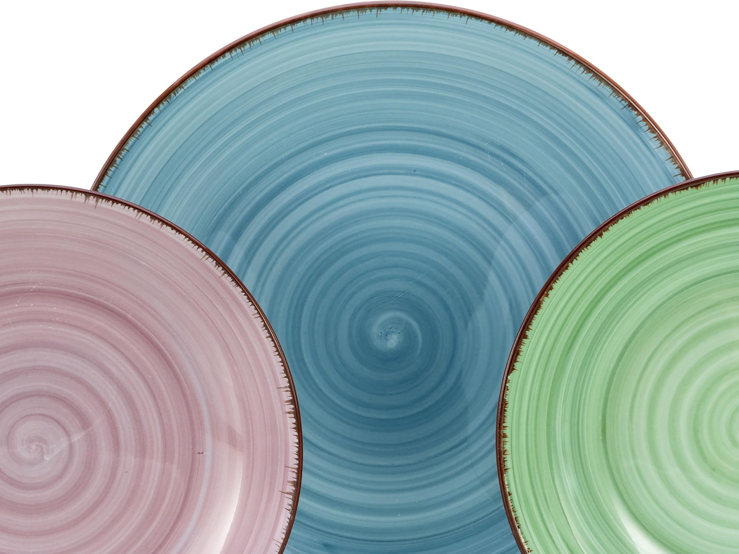 CreaTable, 23332, seria Samba, 12-częściowy zestaw naczyń dla 4 osób, zestaw talerzy z porcelany, nadaje się do mycia w zmywarce i używania w kuchence mikrofalowej, wysokiej jakości produkcja