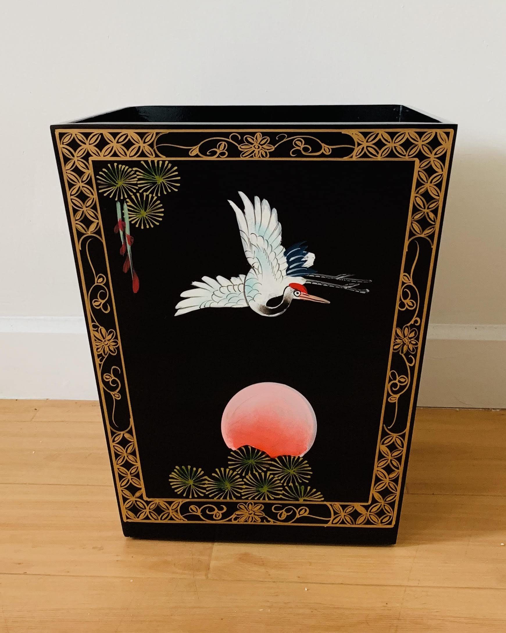 Mother Of Pearl Black Lacquer Cabinet With Drawer - Tradewinds - View #8