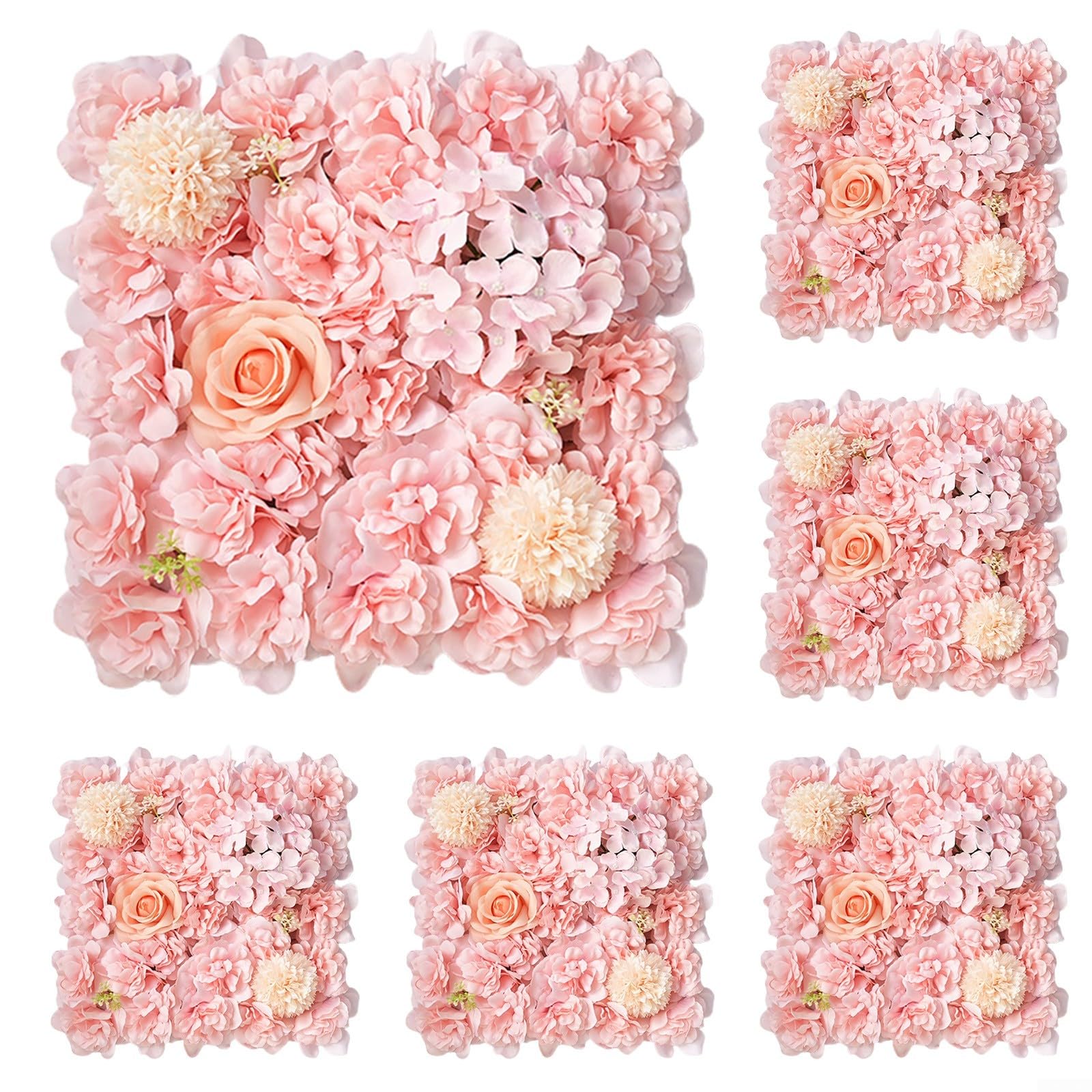 Parete di fiori artificiali Rose rosse 1,2x2,4 m - Decorazione per compleanni-Resistente ai raggi UV -Fai da te per eventi e decorazioni d'interni | Leroy Merlin