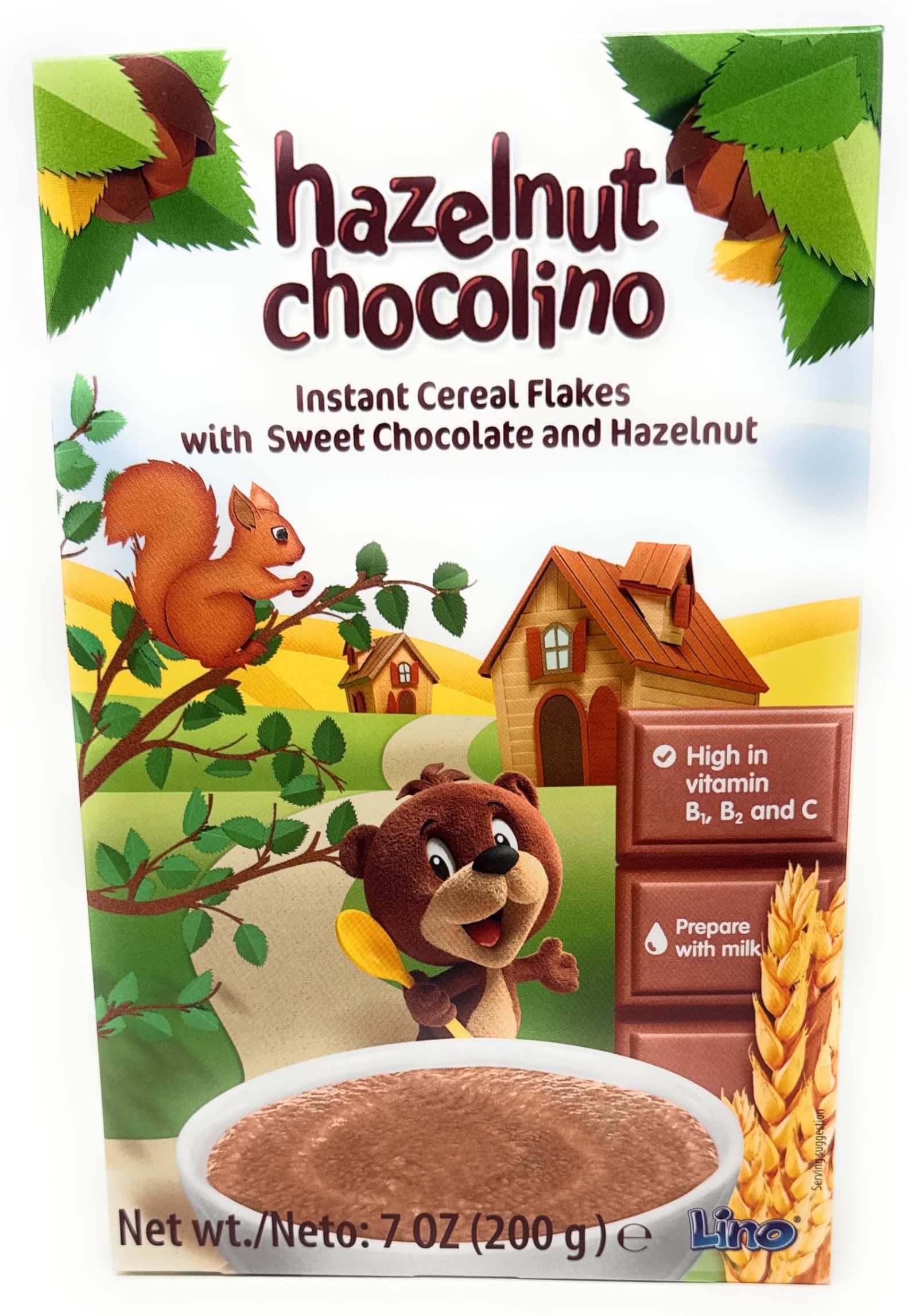 Podravka Lino Hazelnut Chocolino Cereal Flakes - 200 g