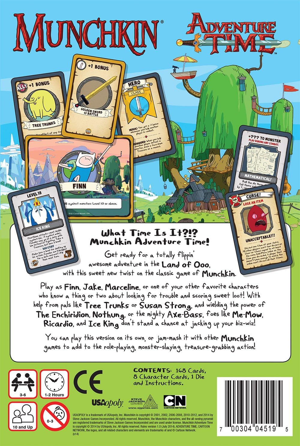 Munchkin Adventure Time Game