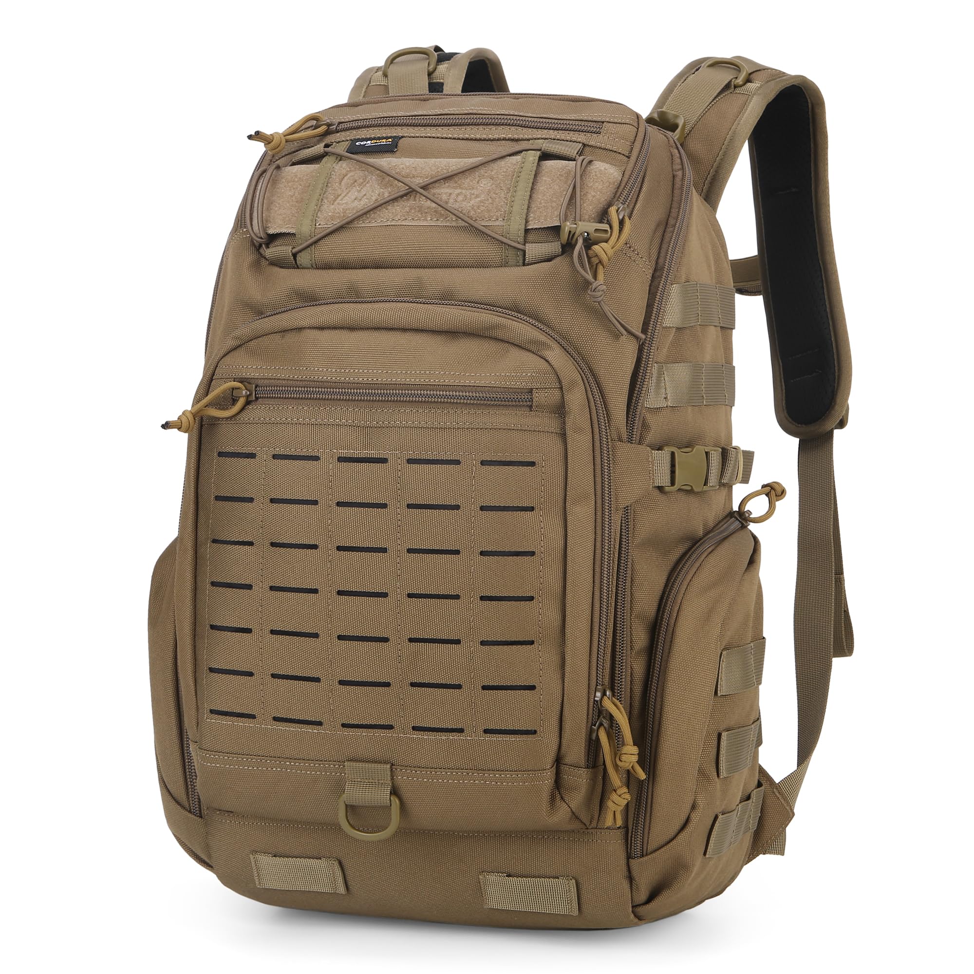 Mardingtop 30L Molle Military Backpack, Tactical Backpack for Men, Cordura Backpack for Hiking,Camping,Trekking