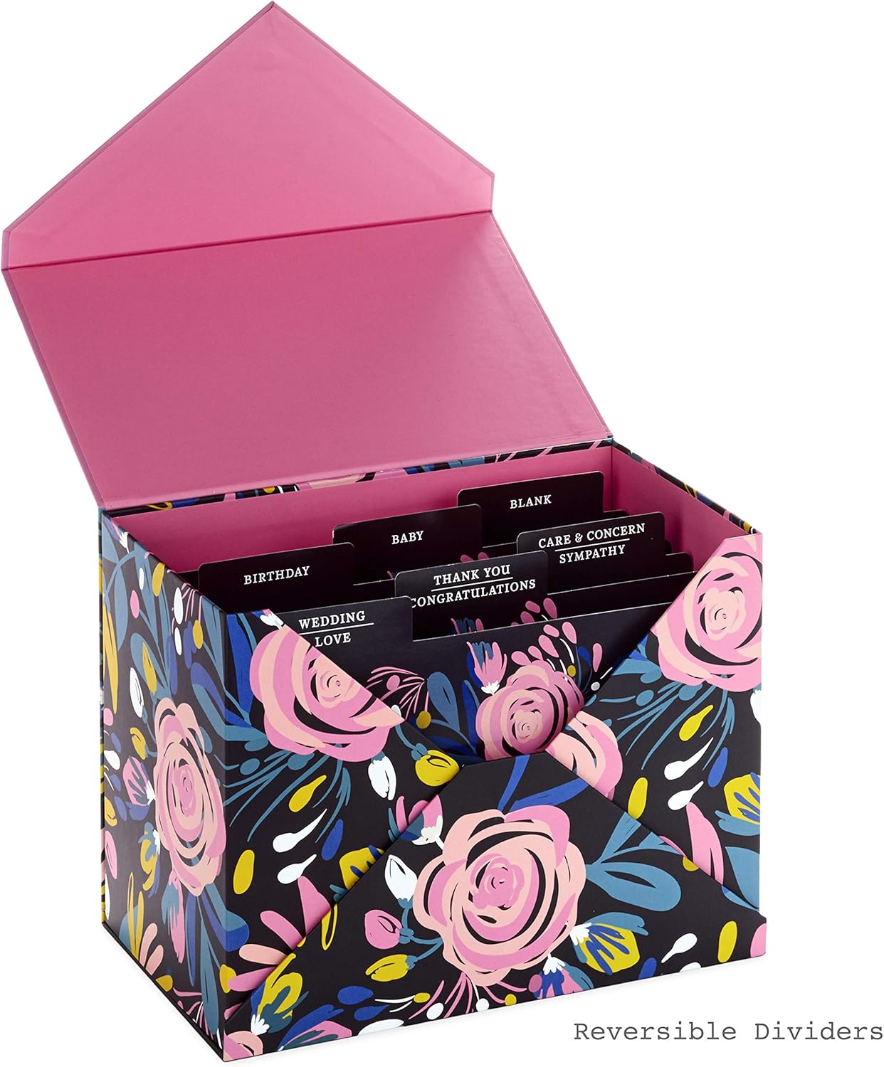 Hallmark Pack of 24 Handmade Assorted Boxed Greeting Cards, Modern Floral—Birthday Cards, Baby Shower Cards, Wedding Cards, Sympathy Cards, Thinking of You Cards, Thank You Cards : Office Products