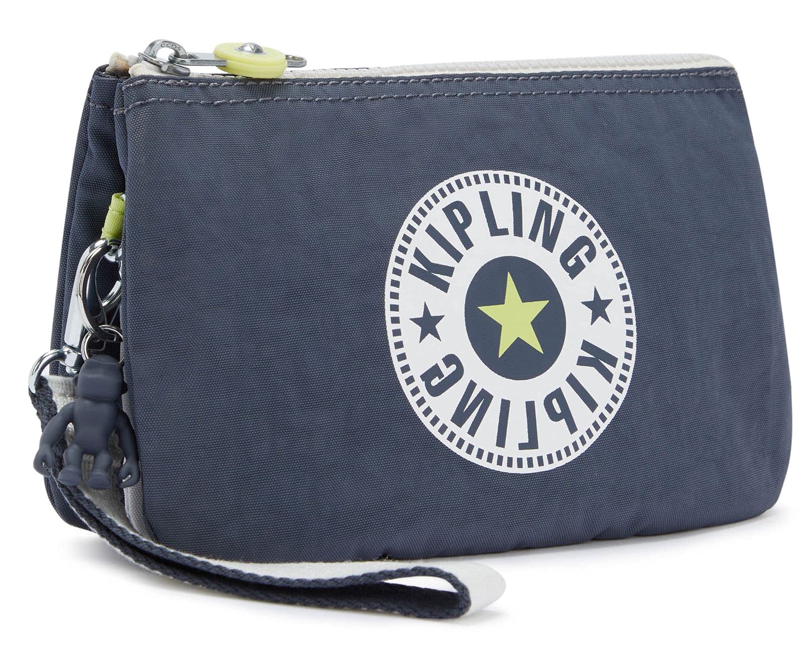 Kipling Creativity XL, Accesorio Billetera de Viaje Unisex Adulto, Pizarra Gris Bl, Talla única