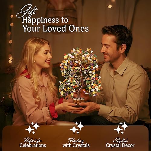 Miniatura 172 de Cristal de turmalina negra, árbol bonsái, árbol del dinero, árbol negro, árbol de la vida, árbol de la vida de chakras, regalos energéticos