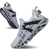 Mens Running Shoes Walking Non Slip Blade Type Sneakers
