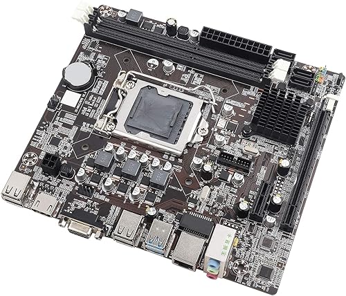 Miniatura 3 de Placa base para computadora de escritorio, placa base LGA 1155 USB3.0 SATA para Intel B75, totalmente compatible con memoria DDR3 de escritorio