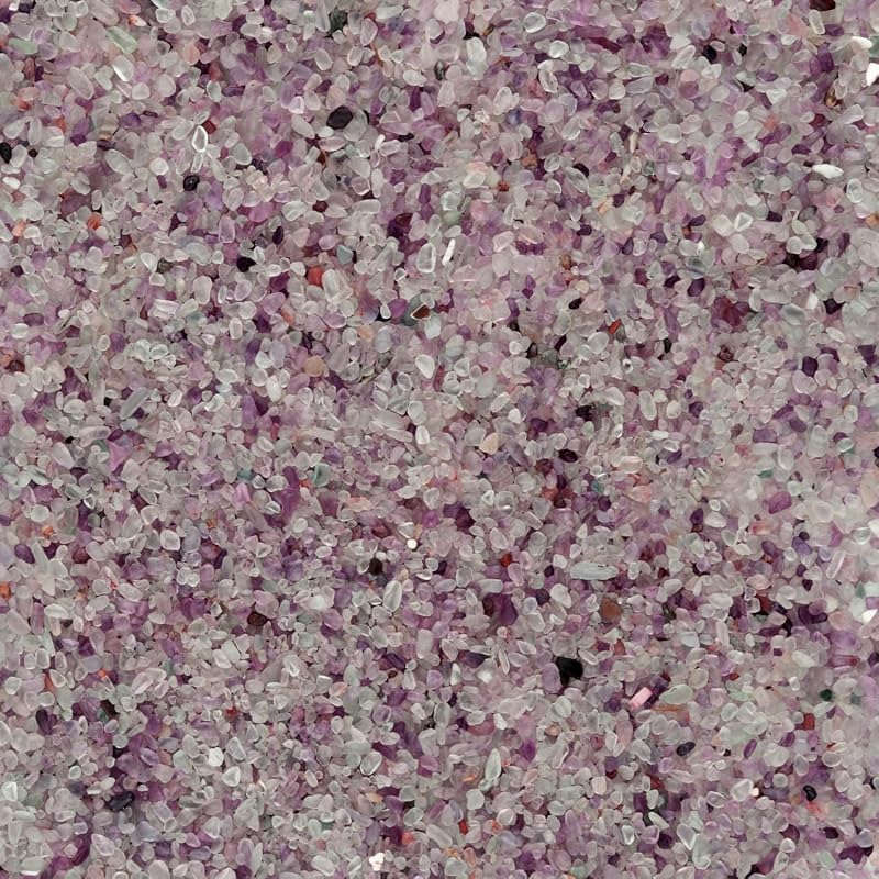 Cascalho Decorativo para Aquário Lainrrew, Pedras Naturais Coloridas de 3–5 mm, 998 g