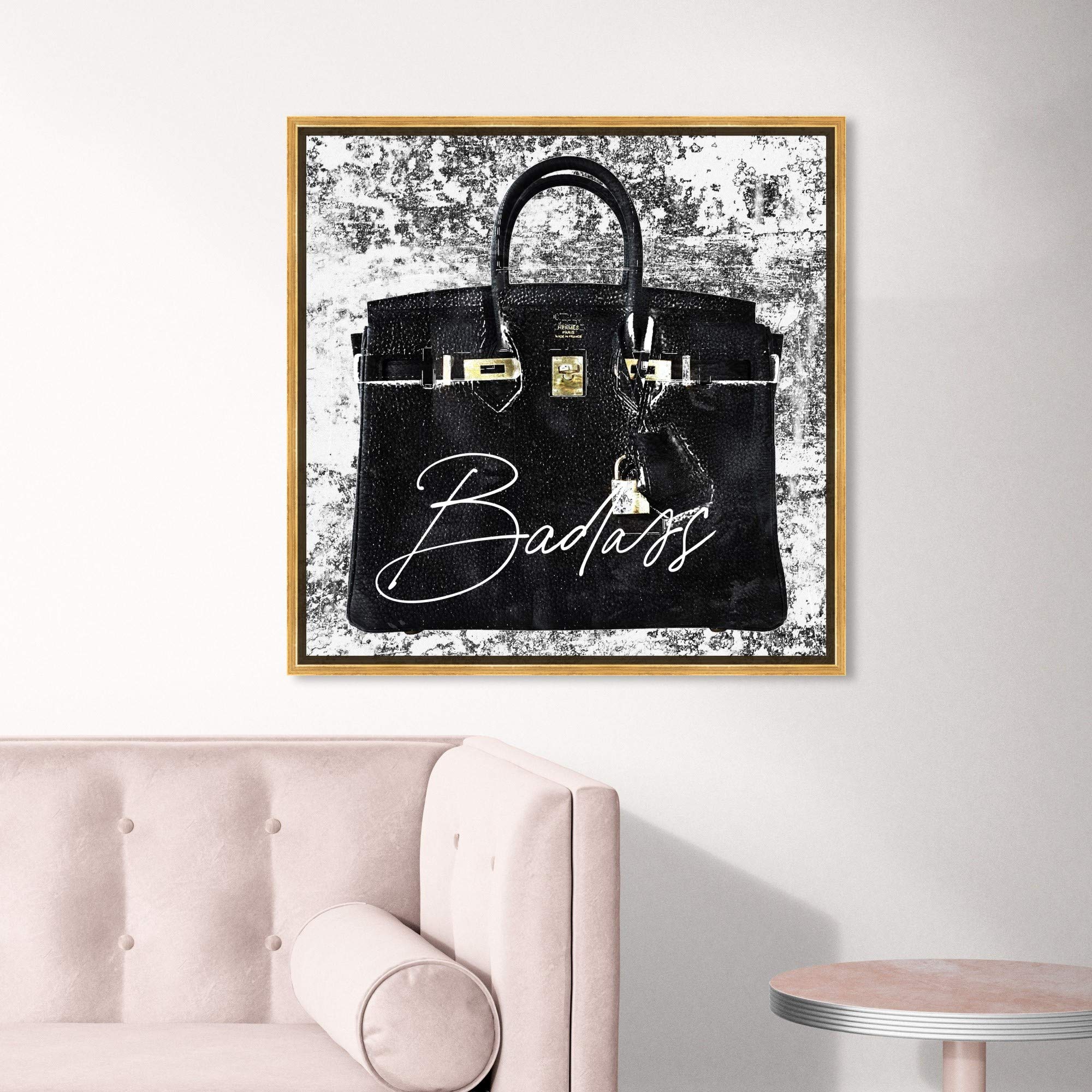 The Oliver Gal Artist Co. Fashion and Glam Wall Art Framed Canvas