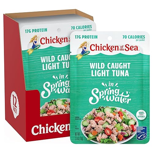 Chicken of the Sea Wild Caught Light Tuna in Spring