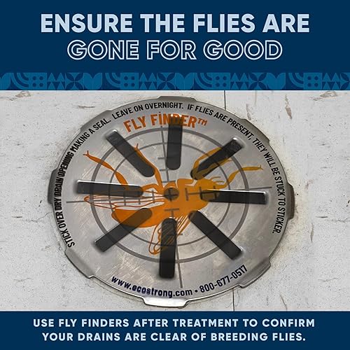 Miniatura 2 de Tratamiento de drenaje de moscas de frutas  Eliminador de moscas de drenaje  Totalmente natural, elimina mosquitos, moscas de alcantarillado y más -