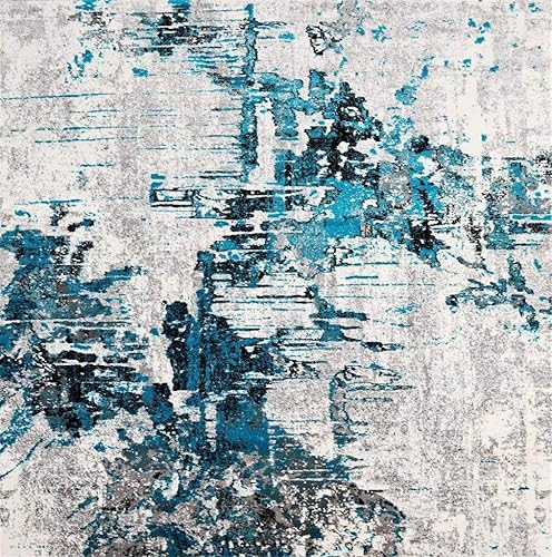 Miniatura 2 de LUXE WEAVERS Alfombra abstracta roja 8x10