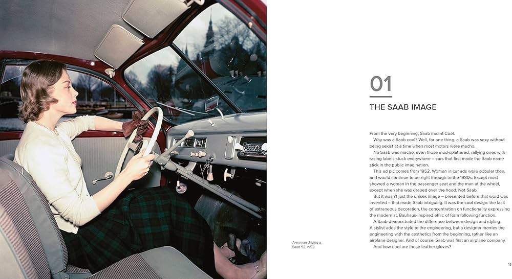 SAAB サーブ洋書 50周年記念本