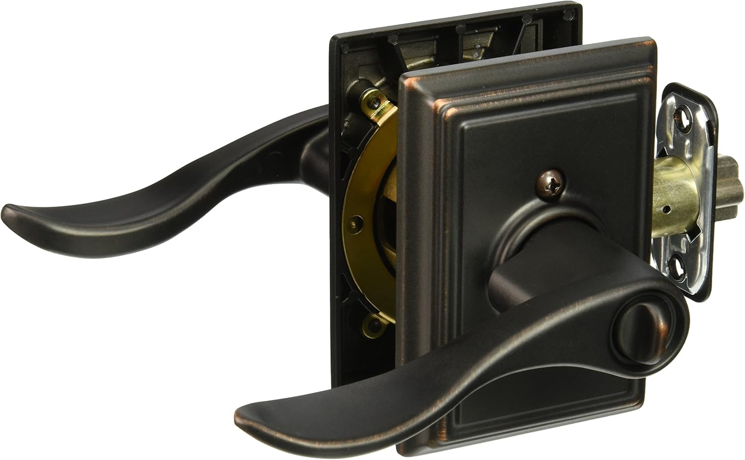 Hоt Dеаlѕ SCHLAGE Lock Company F51AACC716ADD F51A Accent 716 ADD Addison Deco Rose Entry Door Lock Aged Bronze