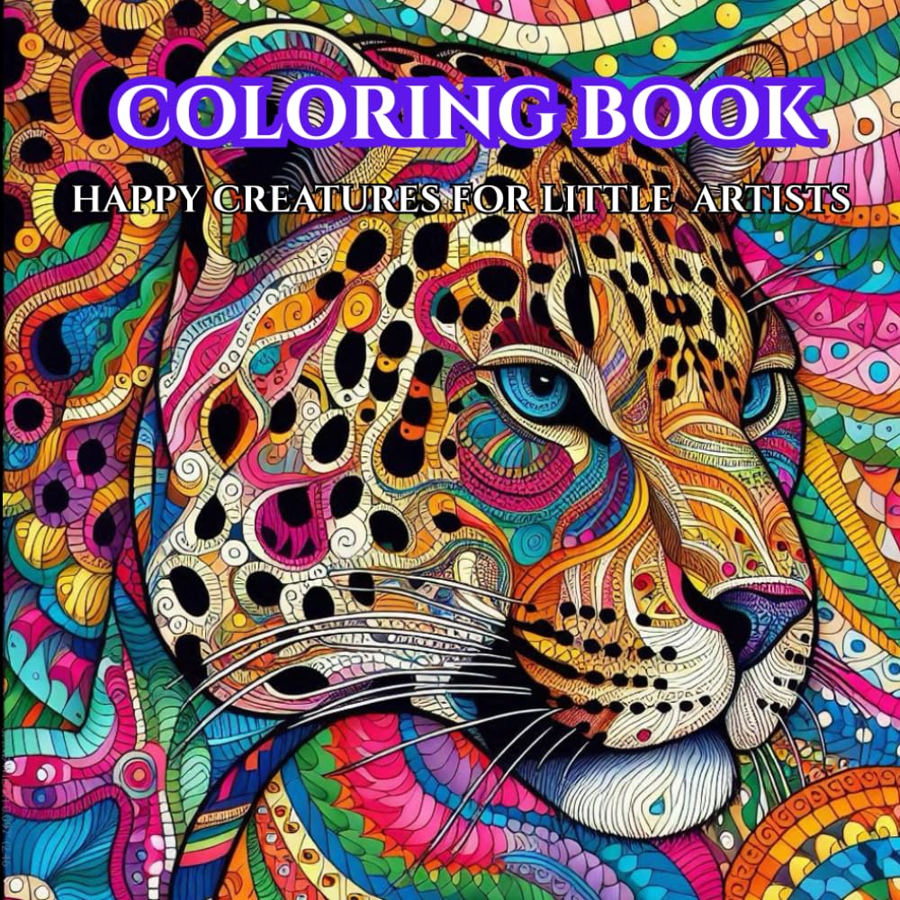 Serene Wonders: A Animal Coloring Adventure: Mindful Coloring with Beautiful Animals