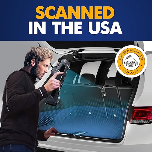 Miniatura 2 de Forro de carga prémium para Mercedes-Benz GLC 2016-2022 – 100% de protección, alfombrilla de maletero de automóvil de ajuste personalizado,