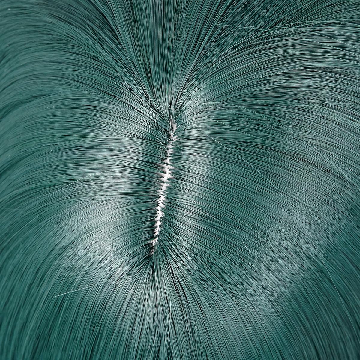 Probeauty Maomao Cosplay Wig Long Straight Green Wigs with Bangs for Halloween Anime Costume Cosplay Party - Image 7