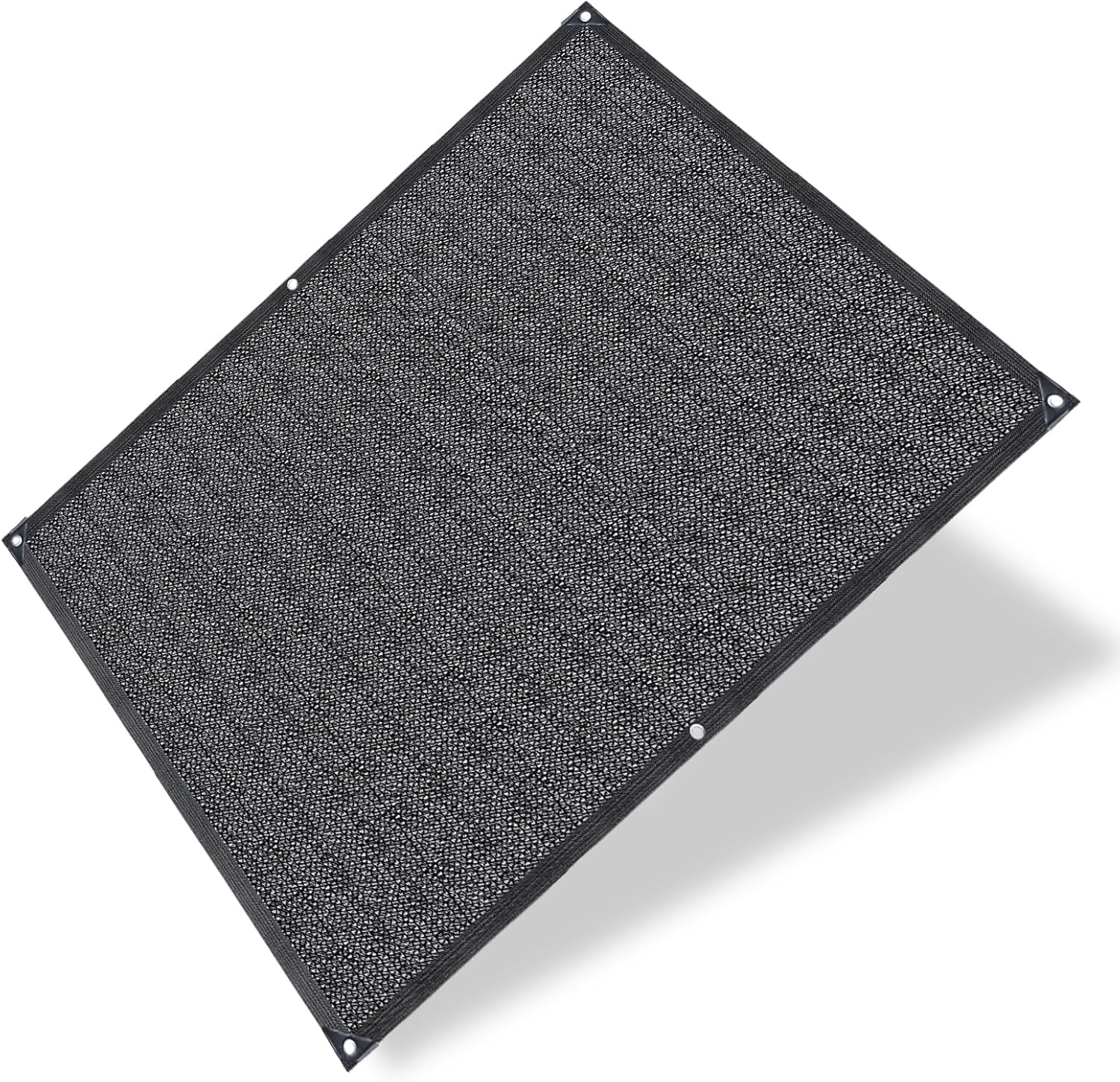 70% Black Shade Cloth with Grommets, Greenhouse Garden Shade Cover Plant Shades from Sun, 20ft x 20ft Black-70% 20‘ x 20’