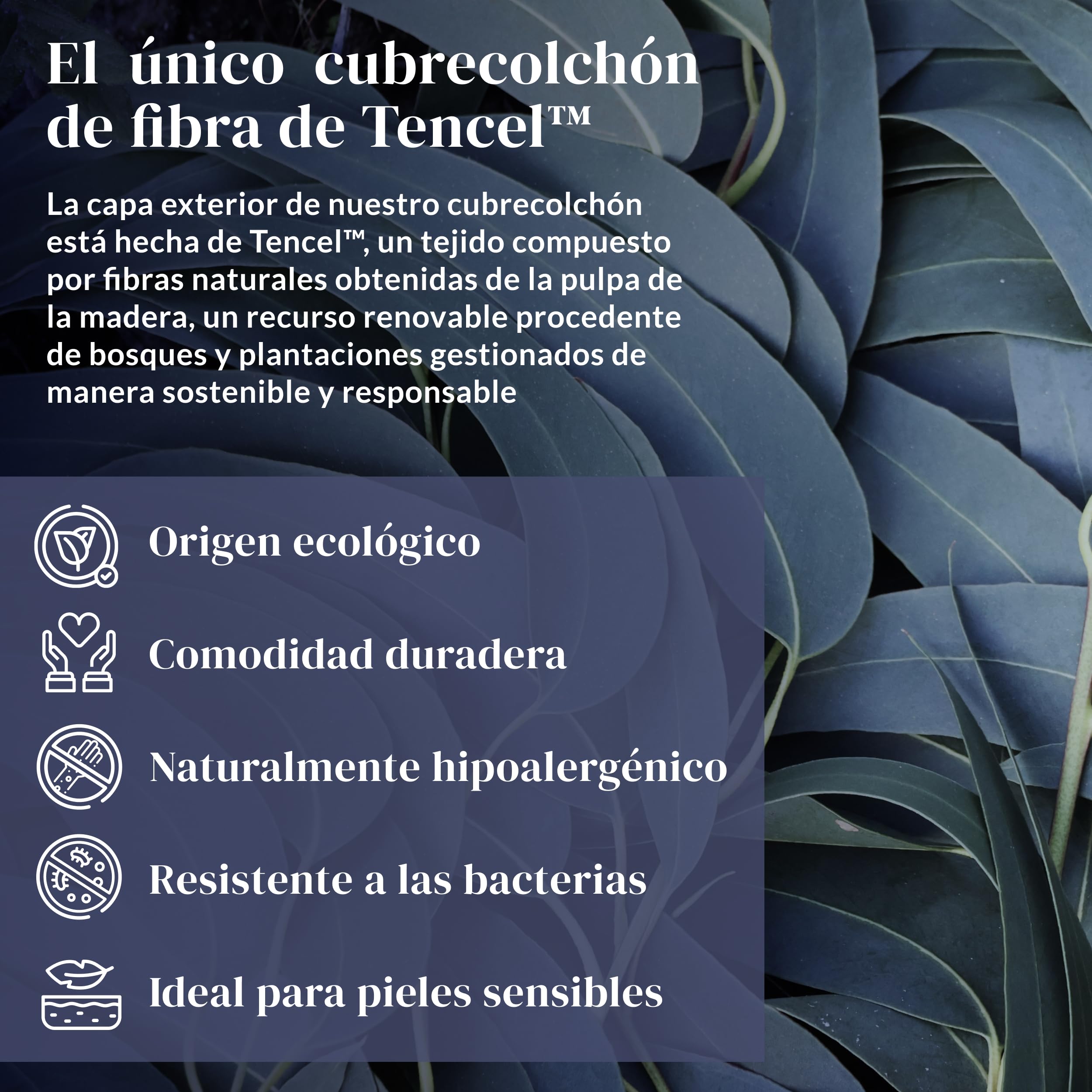 Ferò Protector Colchon Cuna 60x120, Cubre Colchon Impermeable Premium de Tencel Natural Oeko-Tex, Transpirable, Antiácaros, Silencioso, con Esquinas Elásticas, Altura hasta 15 cm