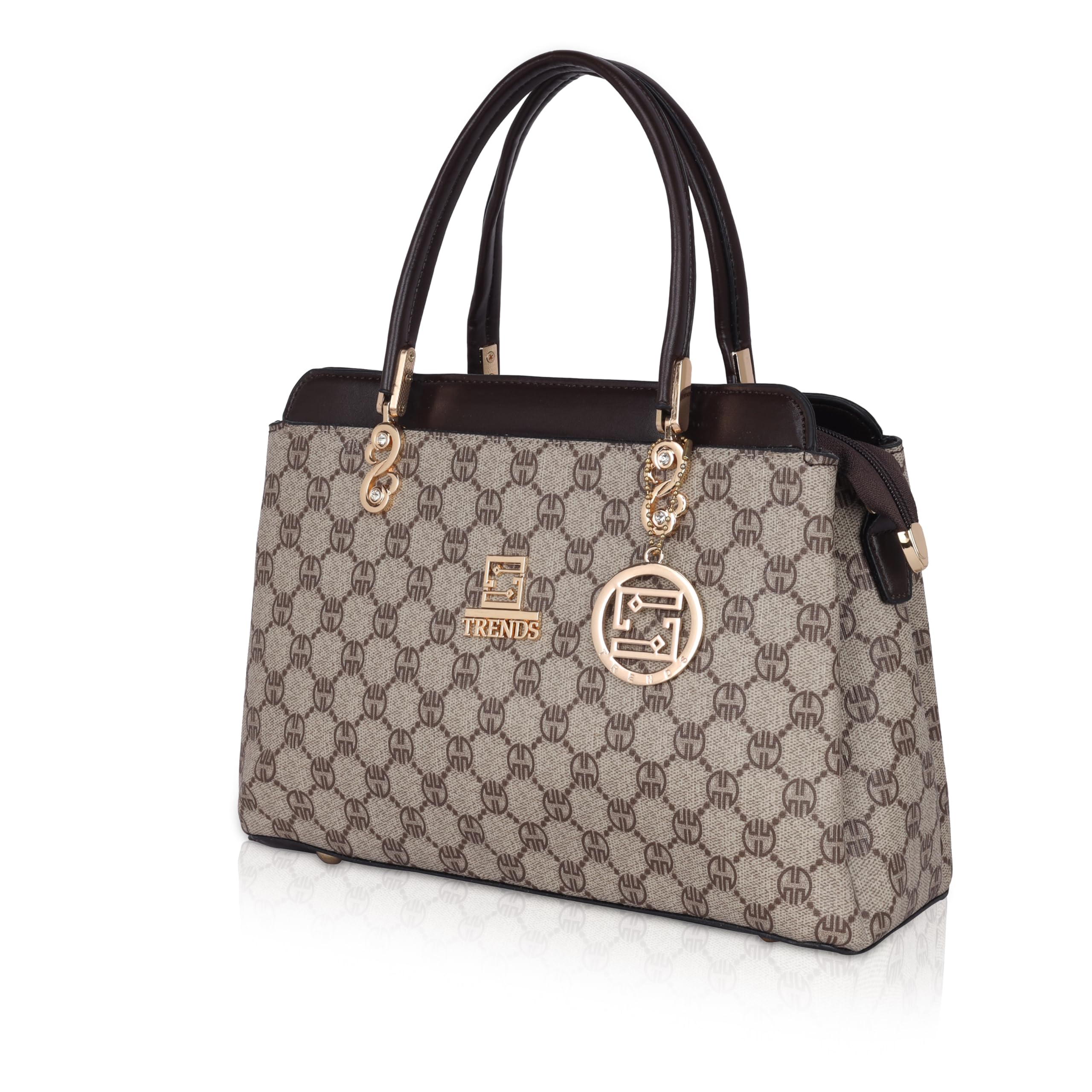 don cavalli Women Handbag Pu Leather Fashion Fusion Pvc Designer Ladies Handbag With Print And Plain Harmony, Classy Handles, Dangler, And Triple InteriorPartitions (_L. Coffee) (B0D1CQWHWW) Amazon Price History, Amazon Price Tracker