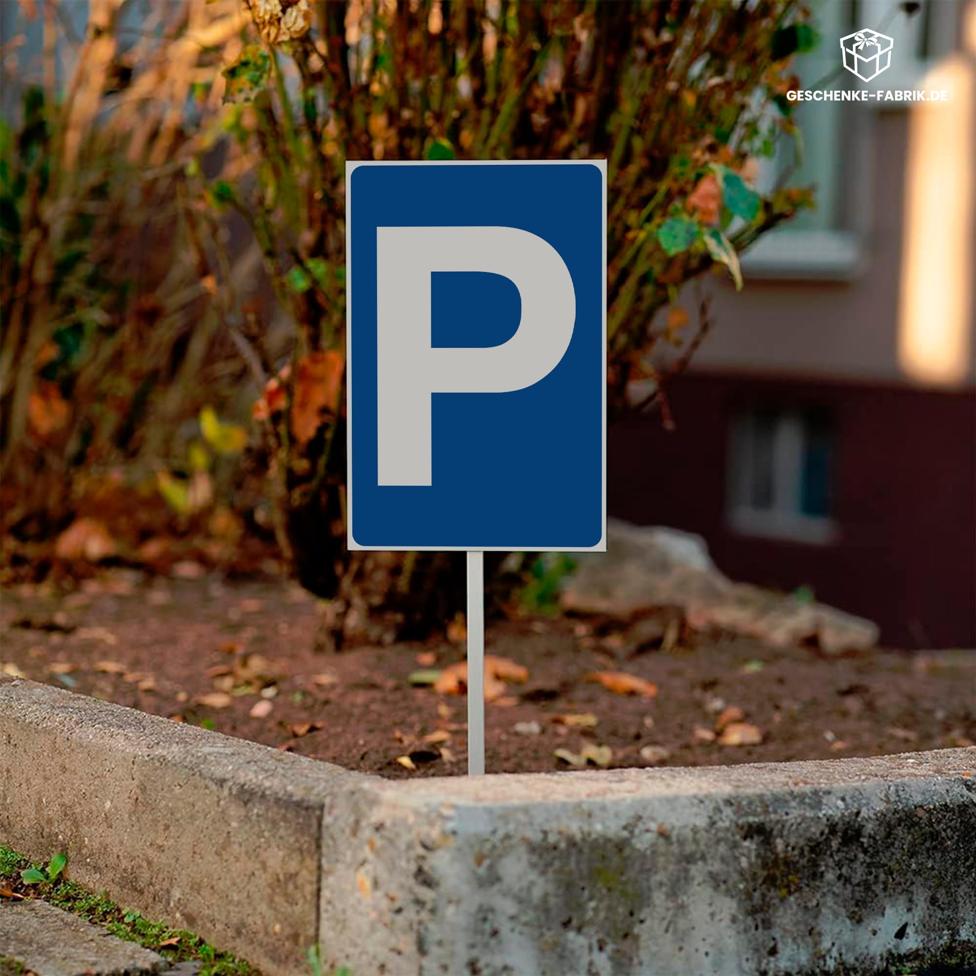 Schild "Parkplatz", Alu-Dibond, 200x300 mm, 8er-Set