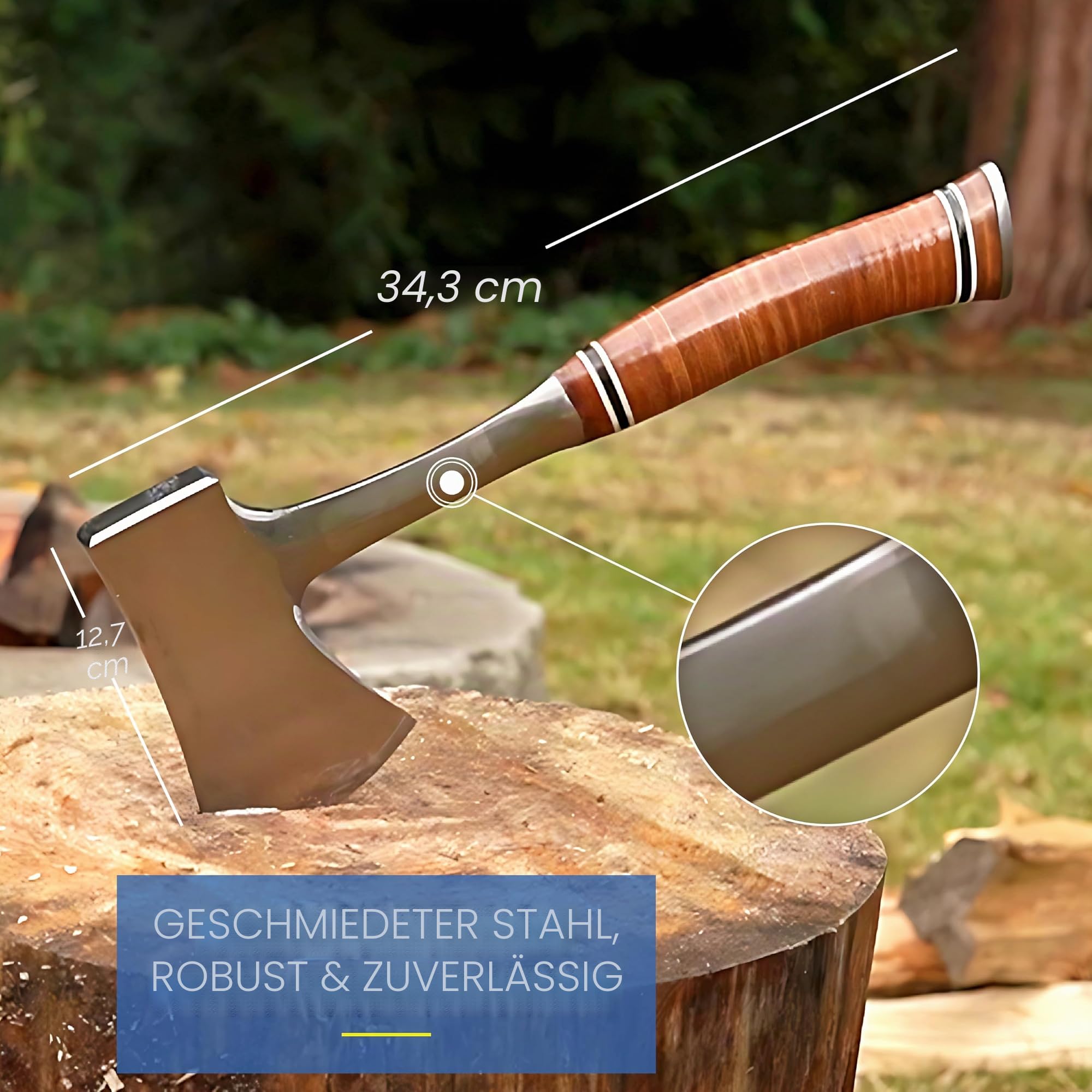 Estwing E24A Sportler-Axt, mit Nylon Schutzhülle, 35,6 cm