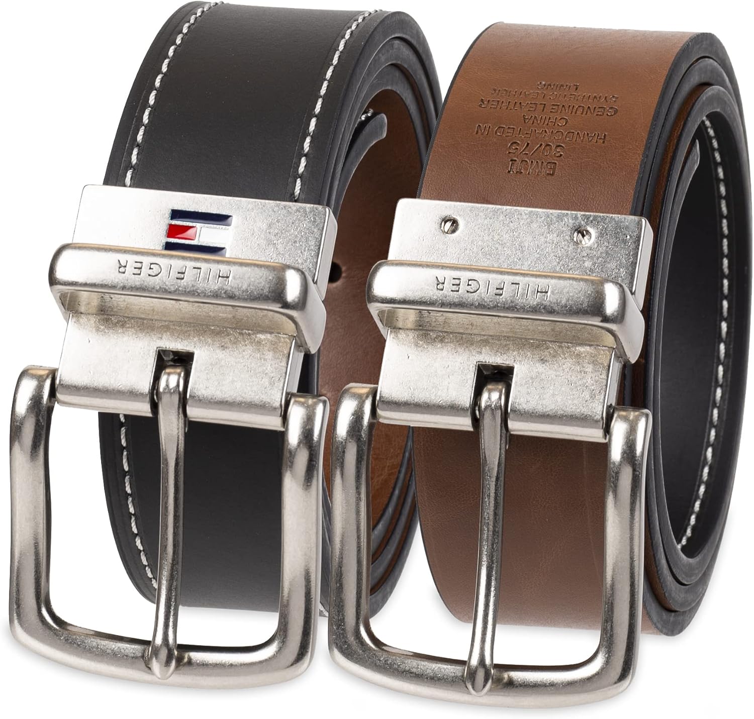Tommy Hilfiger mens Reversible Belt