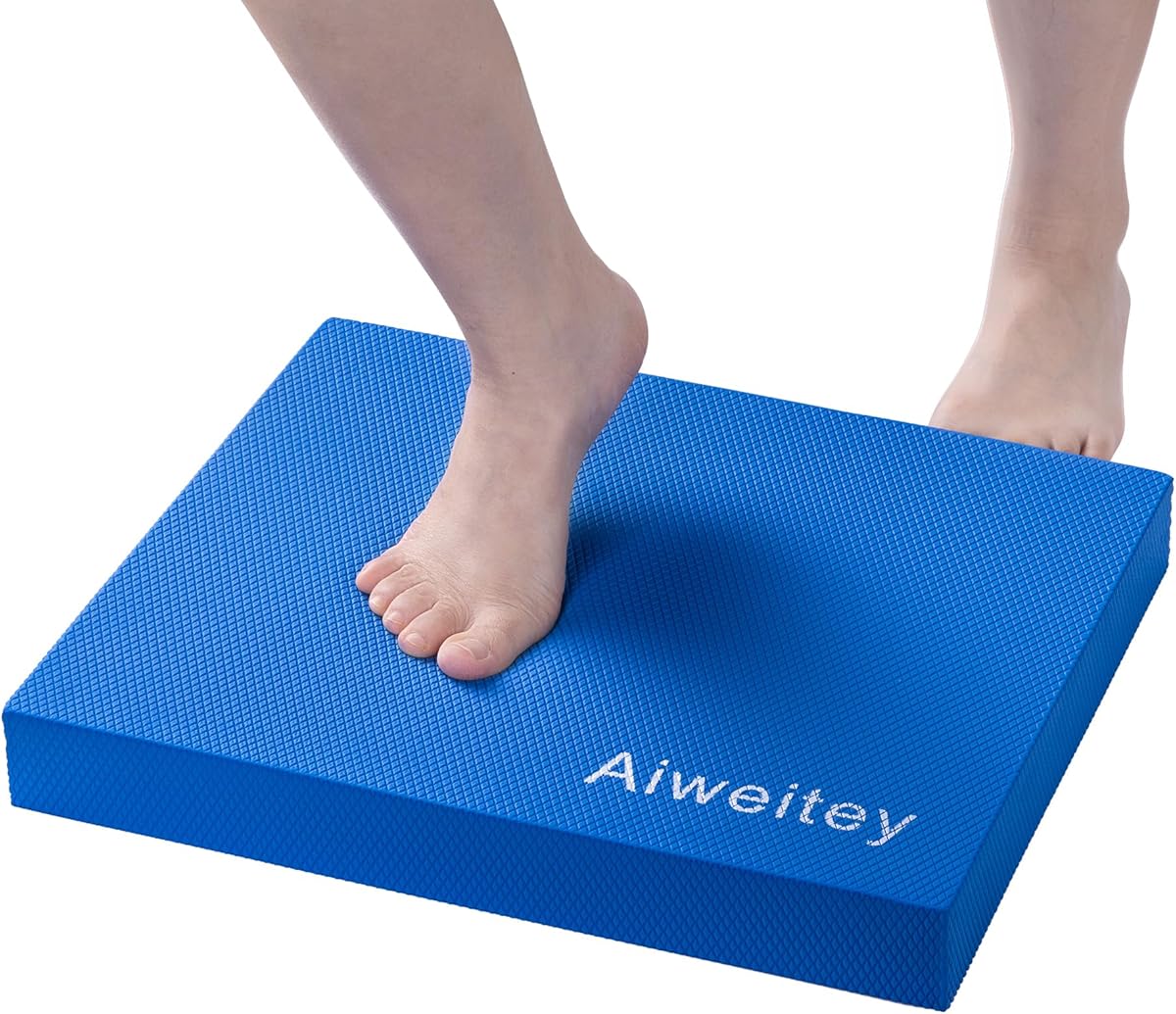 Stability Trainer Pad - Foam Balance Exercise Pad Cushion for Therapy, Yoga, Dancing Balance Training, Pilates,and Fitness