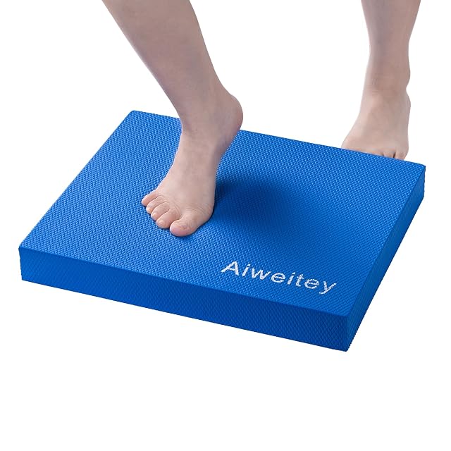 Stability Trainer Pad - Foam Balance Exercise Pad Cushion for Therapy Yoga Dancing Balance Training Pilates and Fitness