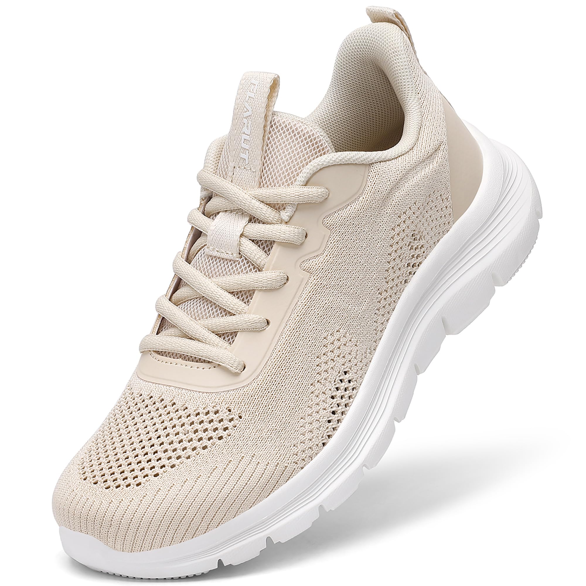 FLARUT Zapatillas Running Mujer Transpirables Ligeras con Malla, Antideslizantes, Amortiguación, Ideales para Caminar, Fitness, Jogging, Gimnasio y Exterior
