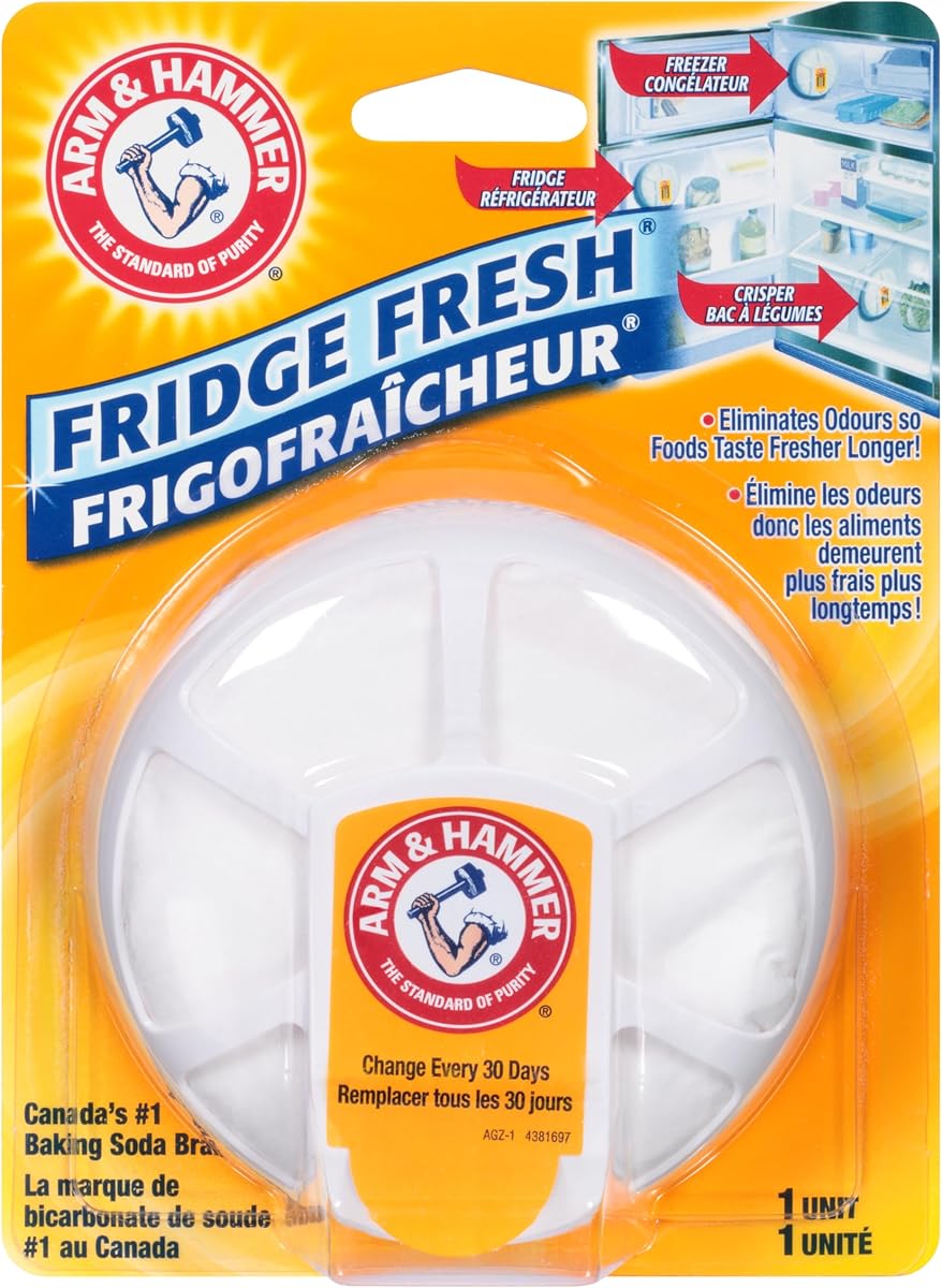 ARM & HAMMER Fridge Fresh Baking Soda Deodorizer, 1 Pack