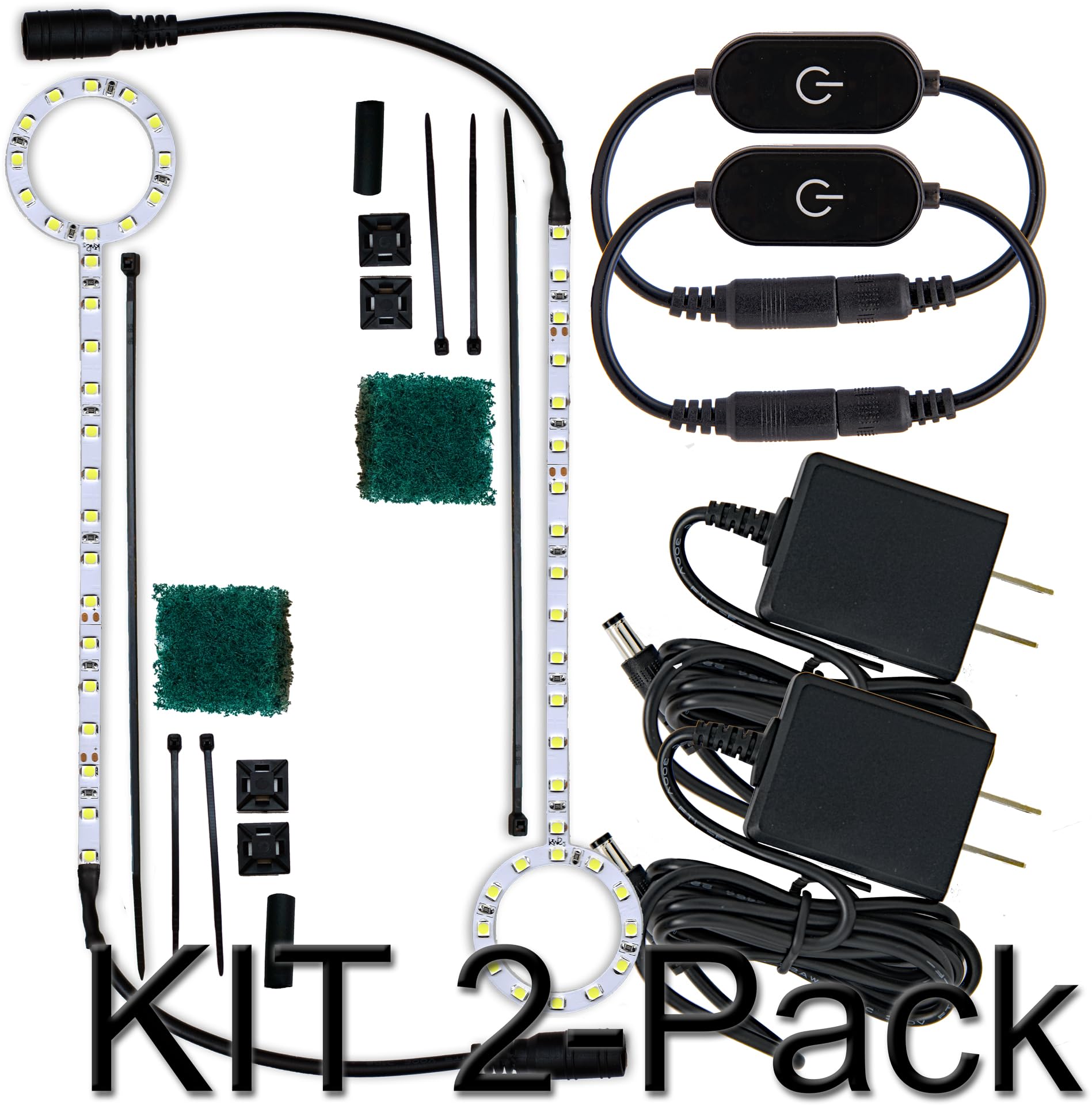 KMS² UFO Reloading Press Light for Hornady LnL AP & O Frame Single Stage Presses (KIT 2-Pack (for Single Stage))