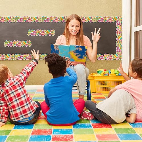 Vista 95 de Spiareal Tablero de anuncios con borde de muñeco de nieve de 68.9 pies, borde de flores, playa, sol, eucalipto, bandera de pata, sombrero de globo