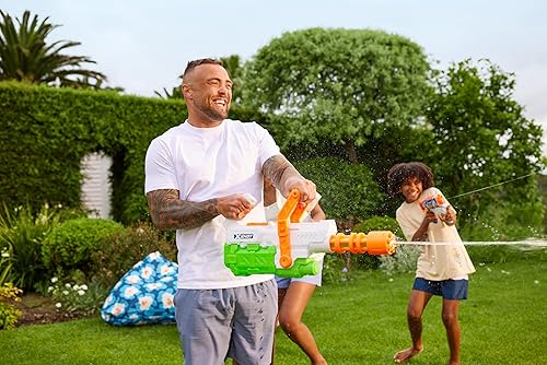 Miniatura 7 de ZURU - Pistola de agua X-Shot de llenado rápido con cañón hidráulico para verano, juguetes de agua X-Shot, se llena con agua en solo 1 segundo,