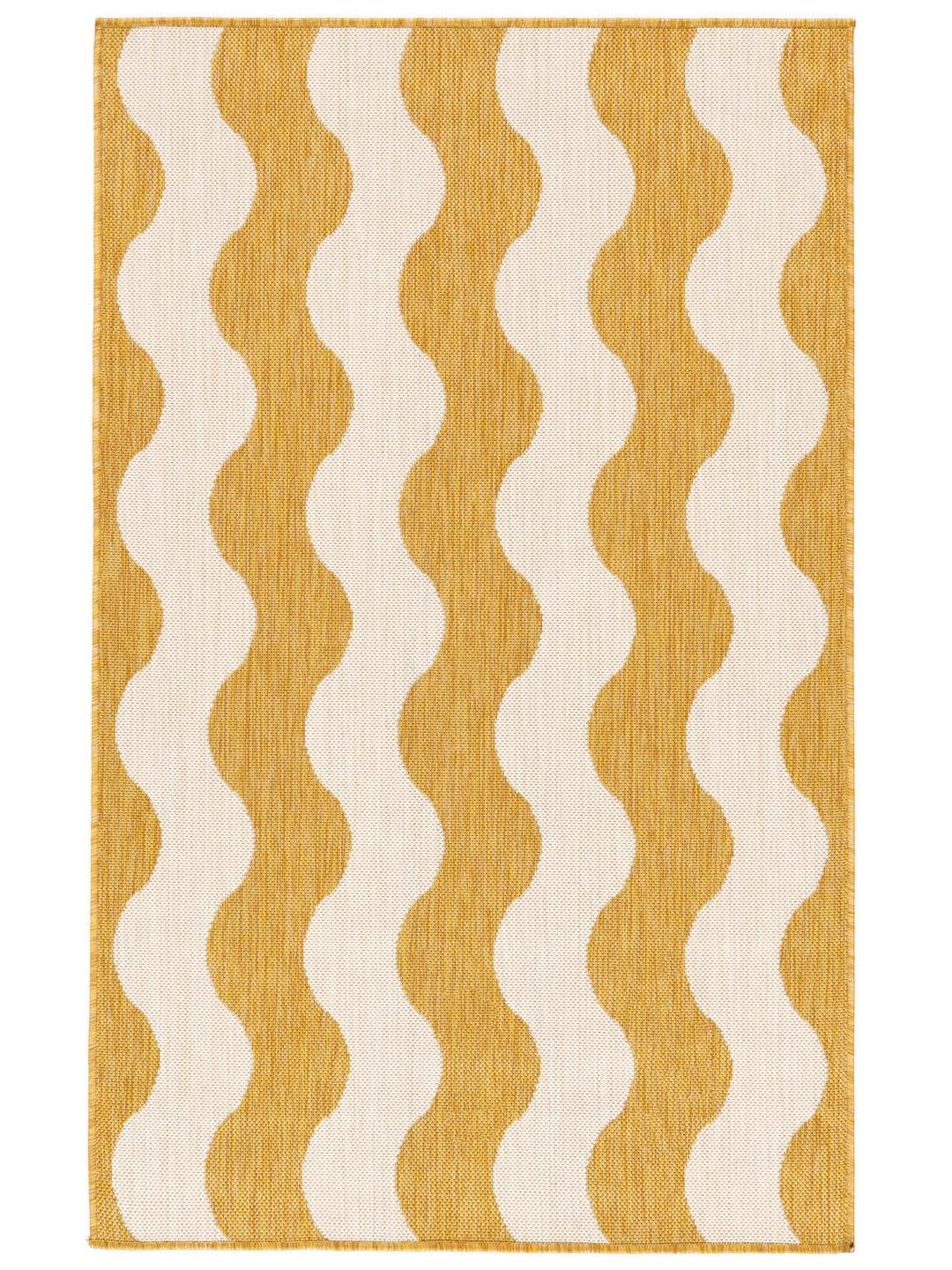RugVista Mare Alfombra Interior y Exterior, Rectangular, 100 x 160 cm | Modernas, Pelo corto, Lavado a mano, Oeko-Tex 100, Resistente a los rayos UV, Cocina, Patio