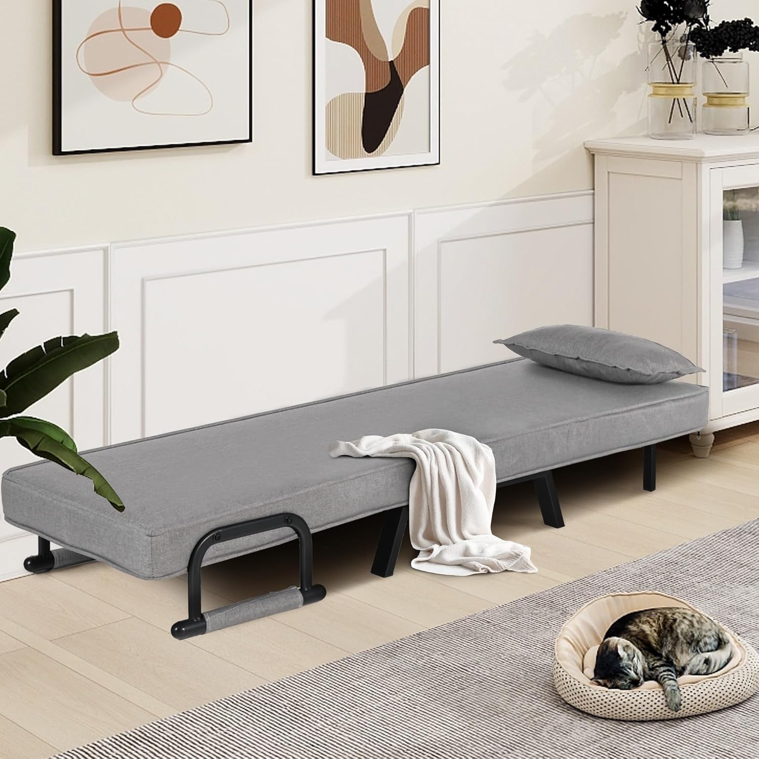 Folding Chair Bed, fy Convertible Sleeper Sofa, 1 Folding Bed