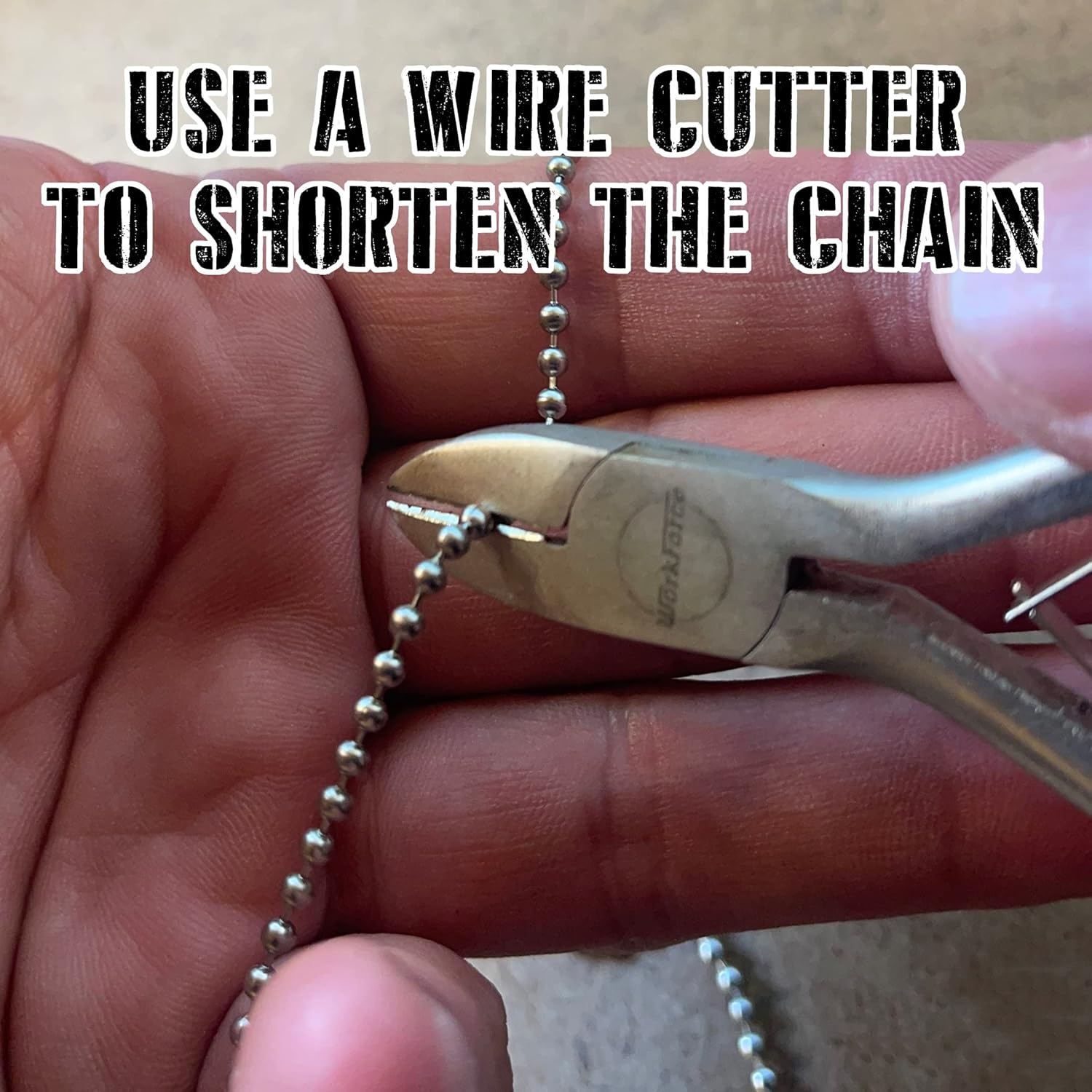 24 Inch Ball Chain Necklace, T304 Stainless Steel 2.4mm, Made in The USA (1) - Image 4