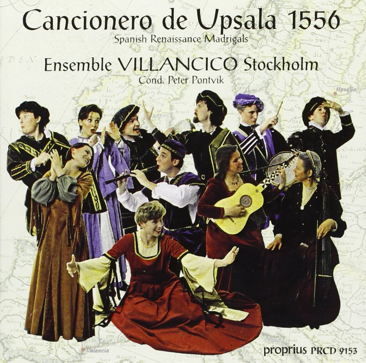 Cancionera De Upsala 1556 [Audio CD] Ensemble Villancico Stockholm; Pontvik; Various and Peter Pontvik
