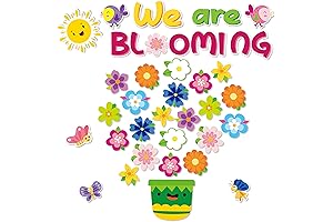 69Pcs Spring Classroom Decorations with 3D Butterflies