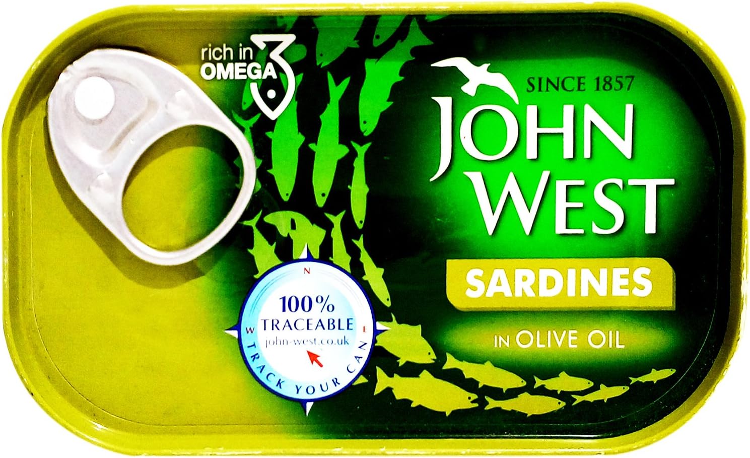 John West Sardines in Olive Oil, 120g Tin